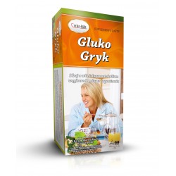 Gluko-gryk z liściem morwy białej